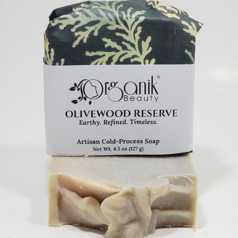 Olivewood Reserve Cold-Process Artisan Soap - Organik Beauty