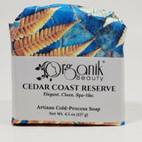 Cedar Coast Reserve Cold-Process Artisan Soap - Organik Beauty
